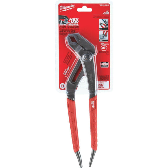 Milwaukee 12 In. Hex-Jaw Groove Joint Pliers