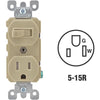 Leviton Ivory 15A Commercial Grade Switch & Outlet