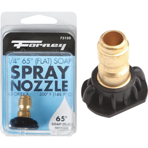 Forney Quick Connect 4mm 65 Deg. Black Pressure Washer Spray Tip