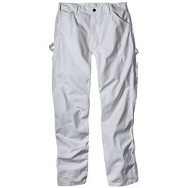 Painter's Pants, White Drill Fabric, Men's 38 x 32-In.