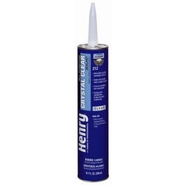 212 Roof Patch,  Crystal Clear, 10.1-oz Cartridge