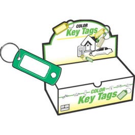 Key I.D. Tag, Split Ring, 200-Pk.