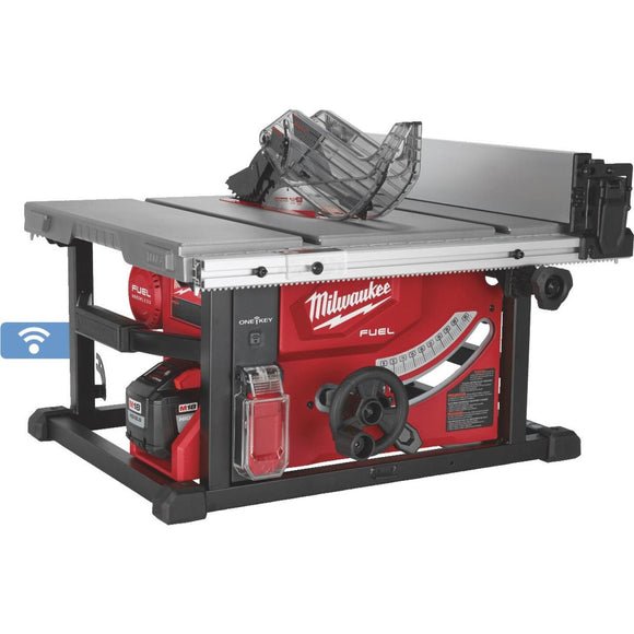 Milwaukee M18 FUEL 18-Volt Lithium-Ion Brushless 8-1/4 In. Cordless Table Saw Kit, ONE-KEY Compatible