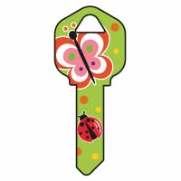 Hy-ko Products Ladybug Blank Key (Pack of 10)