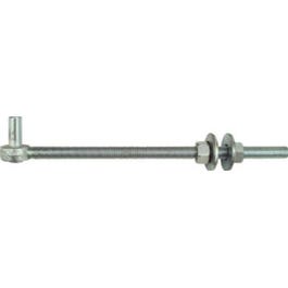 5/8 x 12-In. Zinc Bolt Gate Hook