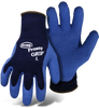 BOSS® FROSTY GRIP® BLUE INSULATED KNIT LATEX PALM (Large, Blue)