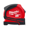 Milwaukee 25ft Compact Tape Measure with Engineer Scale