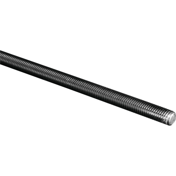 HILLMAN Steelworks 5/16 In. x 3 Ft. Stainless Steel Threaded Rod