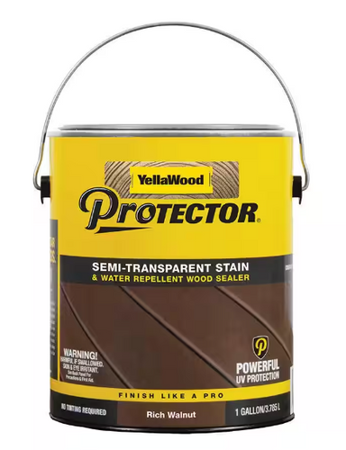 Yellawood Protector® Semi-Transparent Stain & Water Repellent Wood Sealer