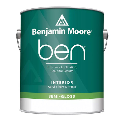 Benjamin Moore Ben® Interior Paint - Semi-Gloss