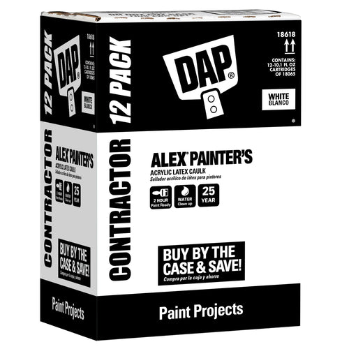 Dap Alex® Painter’s Acrylic Latex Caulk