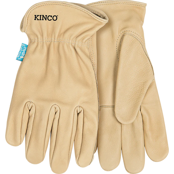 Kinco Hydroflector™ Water-Resistant Premium Grain Cowhide Driver Glove