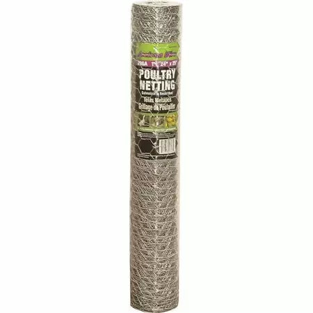 Jackson Wire 1 In. x 24 In. x 25 ft. Poultry Netting 20 Gauge Hex Pack (1