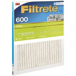 Dust-Reduction Filter, 3-Month, Green, 10 x 20 x 1-In.