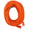 Extension Cord, 16/2 SJTW Orange Round Vinyl, 25-Ft.