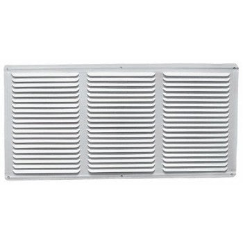 LL Bldg Prods EAC16X4W Undereave Vent w/Screen, White ~ 16