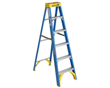 Werner 6ft Type I Fiberglass Step Ladder 6006 (6 ft) - Surf City, NJ ...