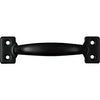 Door/Drawer Cabinet Pull, Satin Black, 6.5-In.