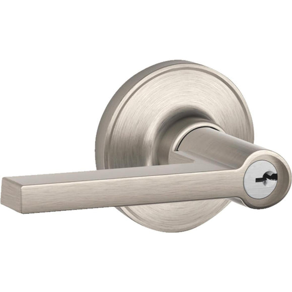 Dexter Solstice Satin Nickel Entry Door Lever Lockset