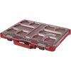 Milwaukee PACKOUT 16.50 In. W x 2.50 In. H x 19.75 In. L Lo Profile Small Parts Organizer with 10 Bins