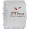 Milwaukee Hole Dozer 2-5/8 In. Hole Saw with Carbide Teeth