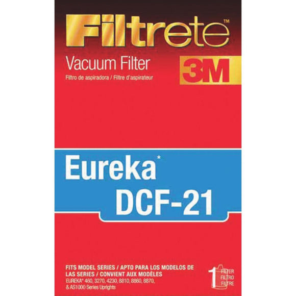 3M Filtrete Eureka Type DCF-21 Allergen Pet Lover Lite 460 Series Vacuum Filter