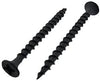 LBM SCREWS Drywall Screws 6 X 1-5/8 Black Bugle Head Coarse Thread Phillips Drive